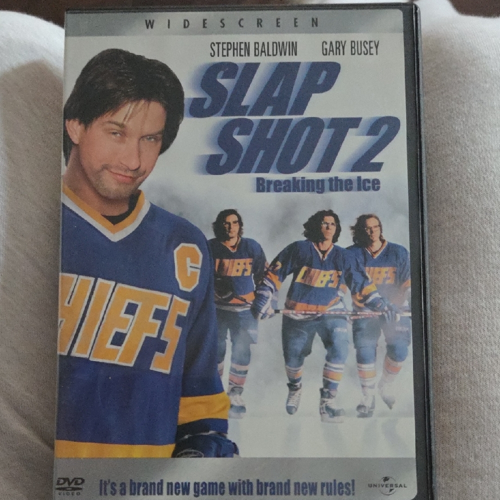 Universal Slap Shot 2 DVD - Blue and Yellow